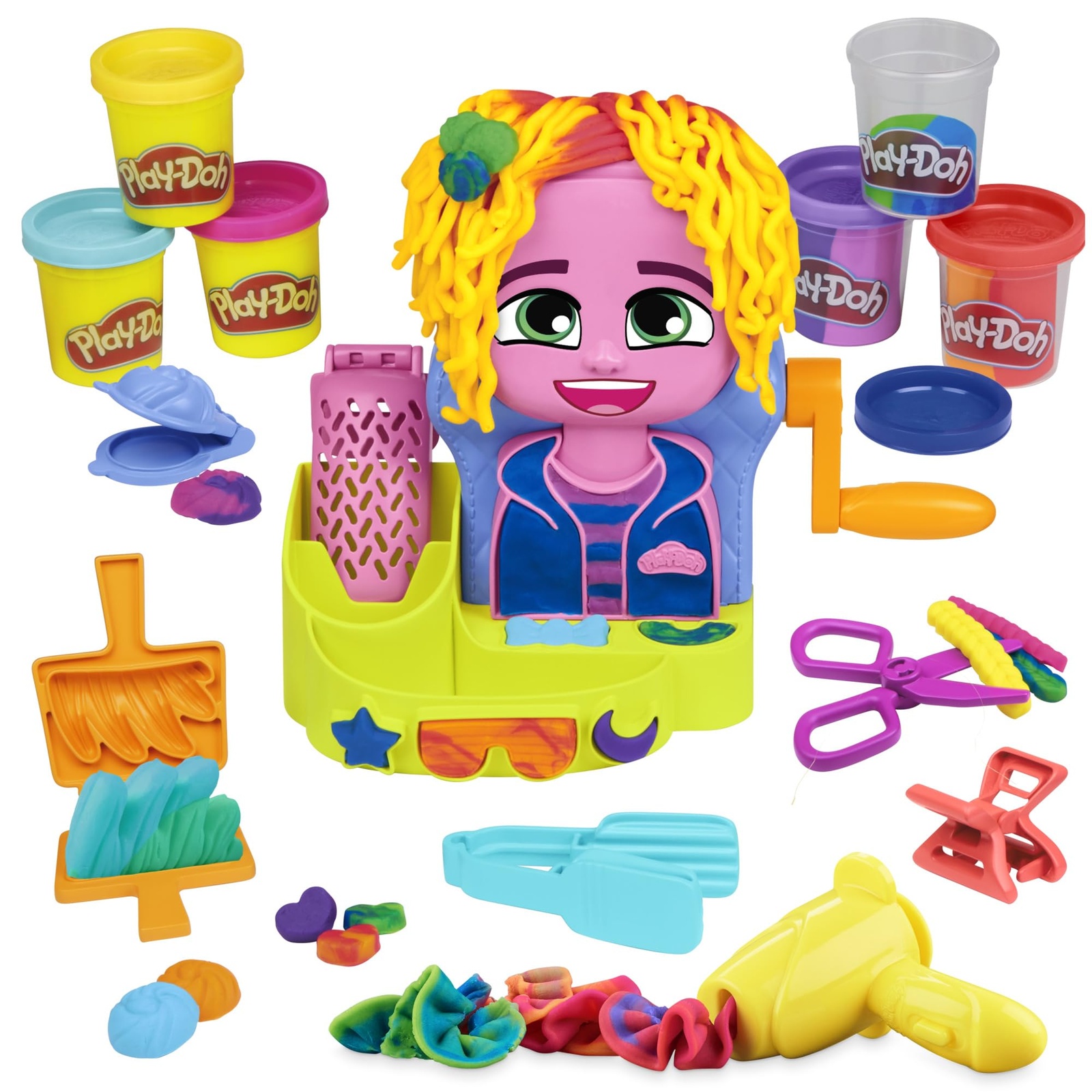 Modelovací sada Play-Doh Divoký kadeřník F8807 kreativní OK0692