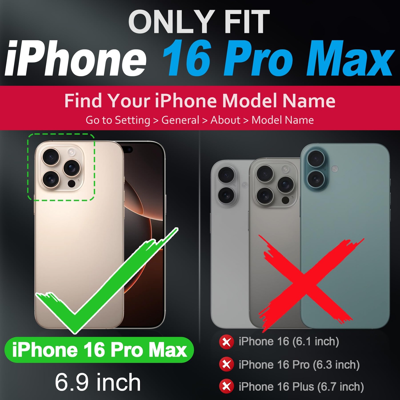 Kožené pouzdro SHIELDON pro iPhone 16 Pro Max, 2v1 OK0786