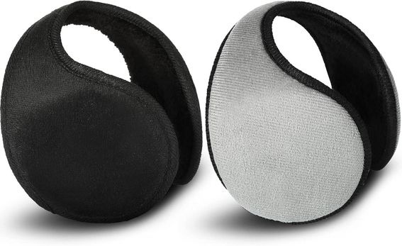 Fleecové chrániče uší SATINIOR zimní, 2 sady, unisex OK0855