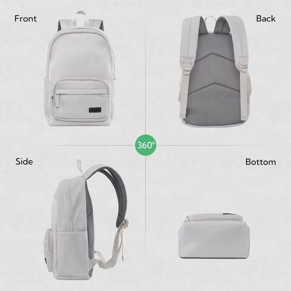 Lehký školní batoh WATERFLY 18 l se skrytým zipem proti OK1030